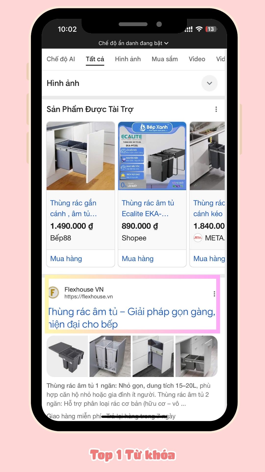 Top 1 từ khóa thùng rác âm tủ - Flexhouse